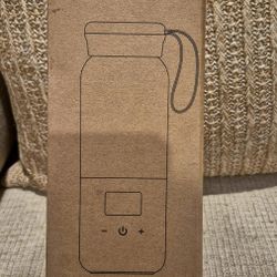 Portable Bottle Warmer for Travel, 10 Oz Baby Bottle Warmer with Adjustable Temp