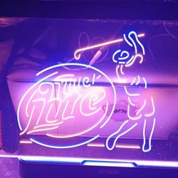 Miller Lite Acrylic LED Sign