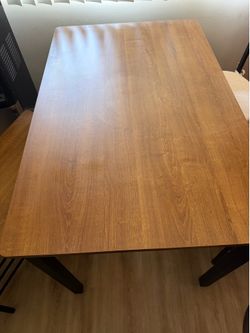 Kitchen table, bench, 2 chairs