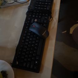 Keyboard and mouse