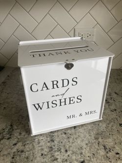 Beautiful card box for wedding or other function