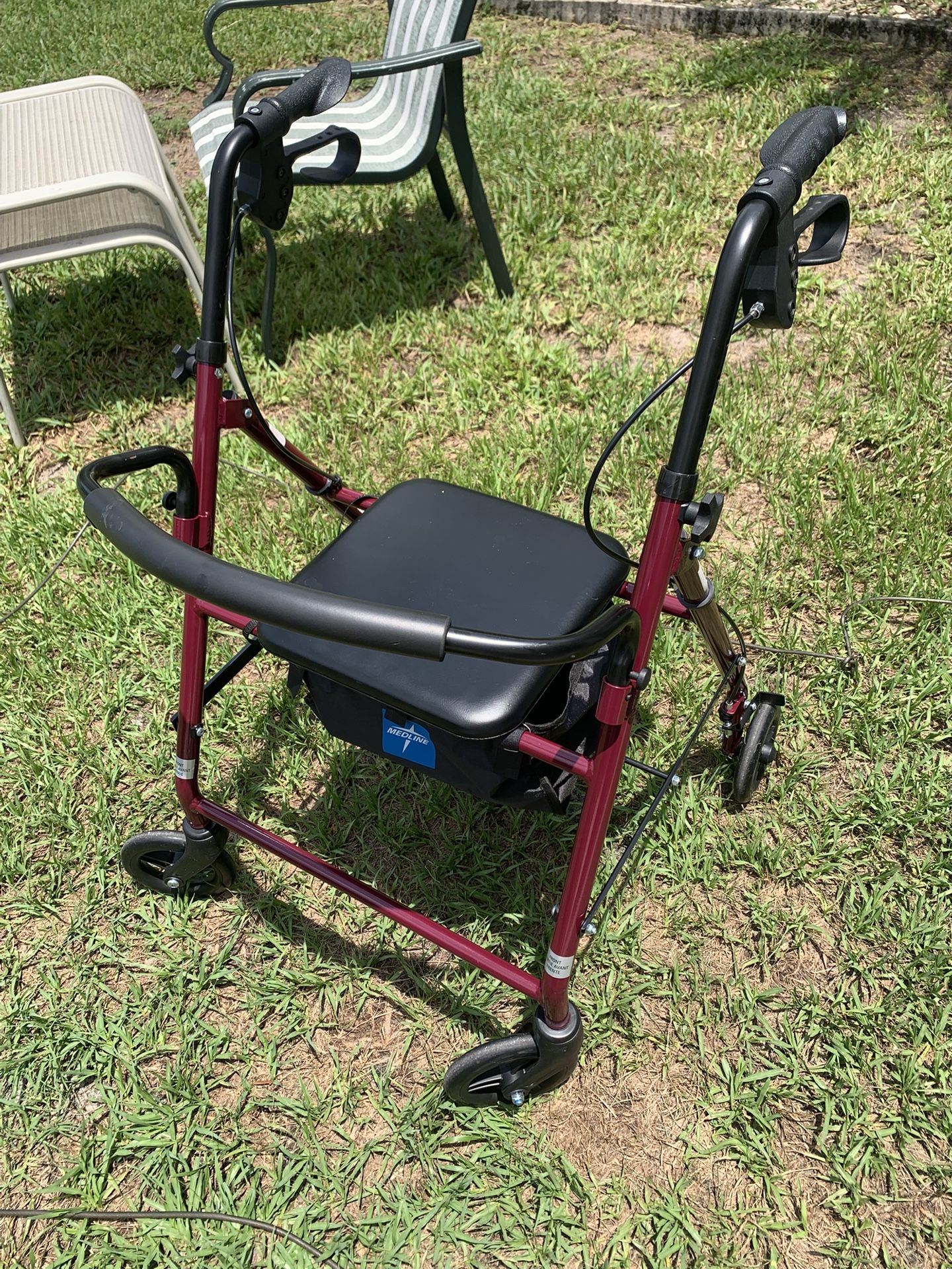 Rolling Walker with Brakes. LIKE NEW