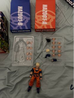 Revoltech All Might and 3rd party future gohan (read description)
