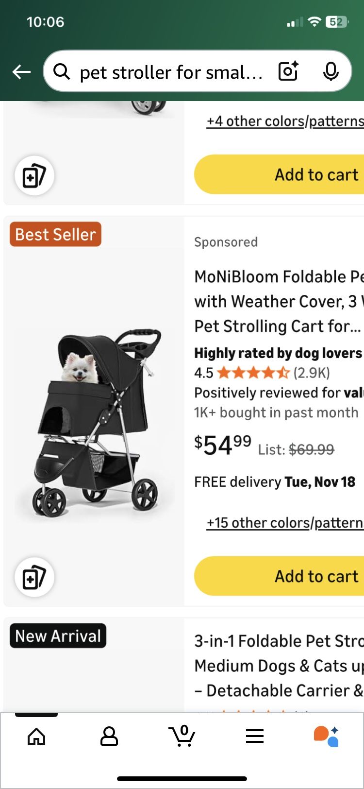 Pet Stroller 