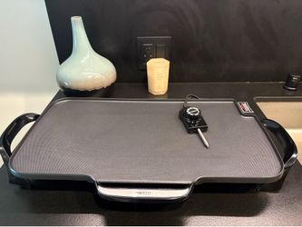 Presto 22-Inch Electric Griddle with Removable Handles