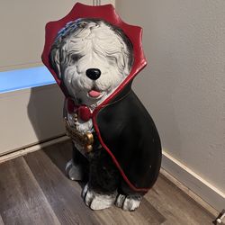 2.5ft Halloween Holiday Classics Decor LED Light Up Vampire Sheep Dog Statue Yard Decoration