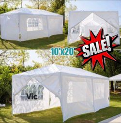 10x30,10x20,10x10 Canopy Tent with Walls, Tents for Outdoor Events Outside Party Tent for Backyard White Tent Wedding Tent for Patio, different Price