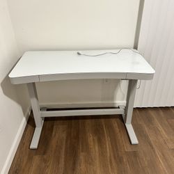 Electric Standing Desk With Wireless Phone Charger