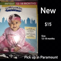 Supergirl infant costume