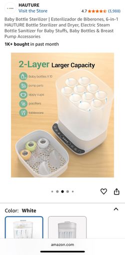 Hauture Bottle Sterilizer And Dryer