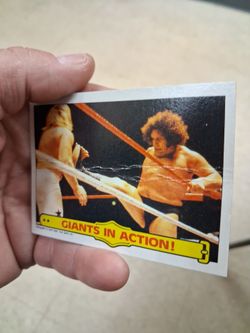 VINTAGE RARE WWF RARE