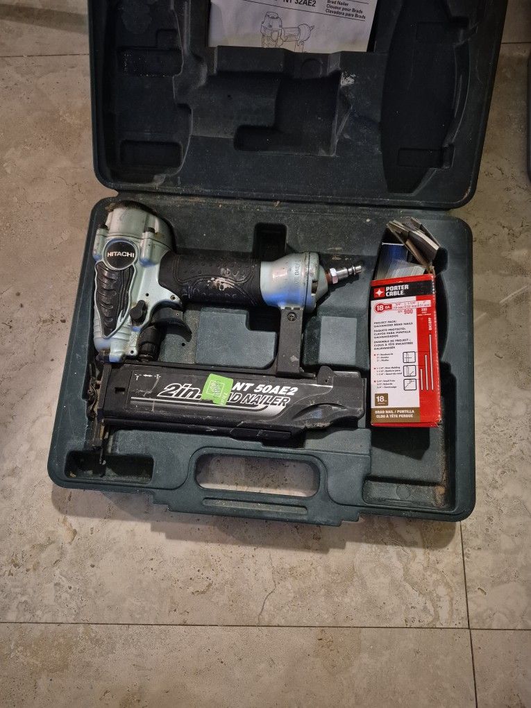 Hitachi 2 In Nailer Air Power
