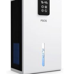 Dehumidifier, Dehumidifiers for Home,98 OZ Water Tank, (1000 sq.ft) Quiet Dehumidifier for Basement Bathroom Bedroom with Humidity Display, Auto Shut 