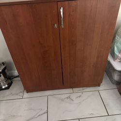 Wooden Storage Cabinet