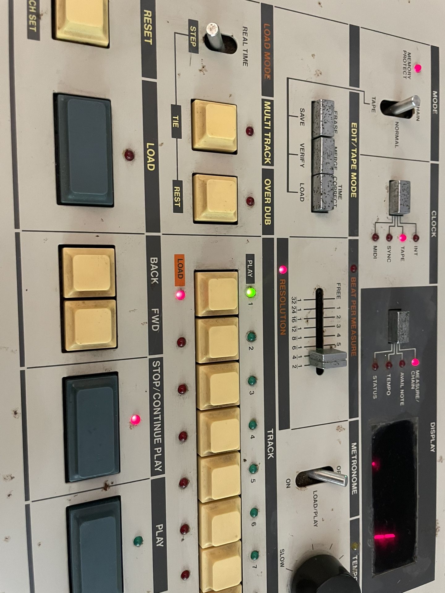 rare Roland MSQ-700 Multitrack Digital Keyboard Recorder Sequencer, Vintage DCB read”!