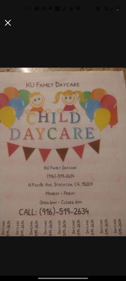 Daycare Available