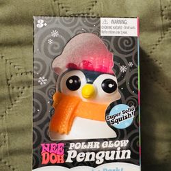 NeeDoh Polar Glow Penguin 