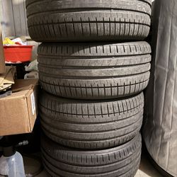 4x Falken FK510 255/40/18 8/32nd Tread Depth Like New