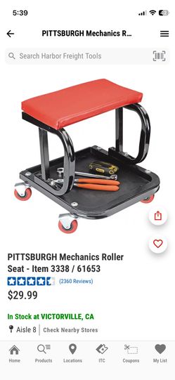 Mechanic Roller Seat