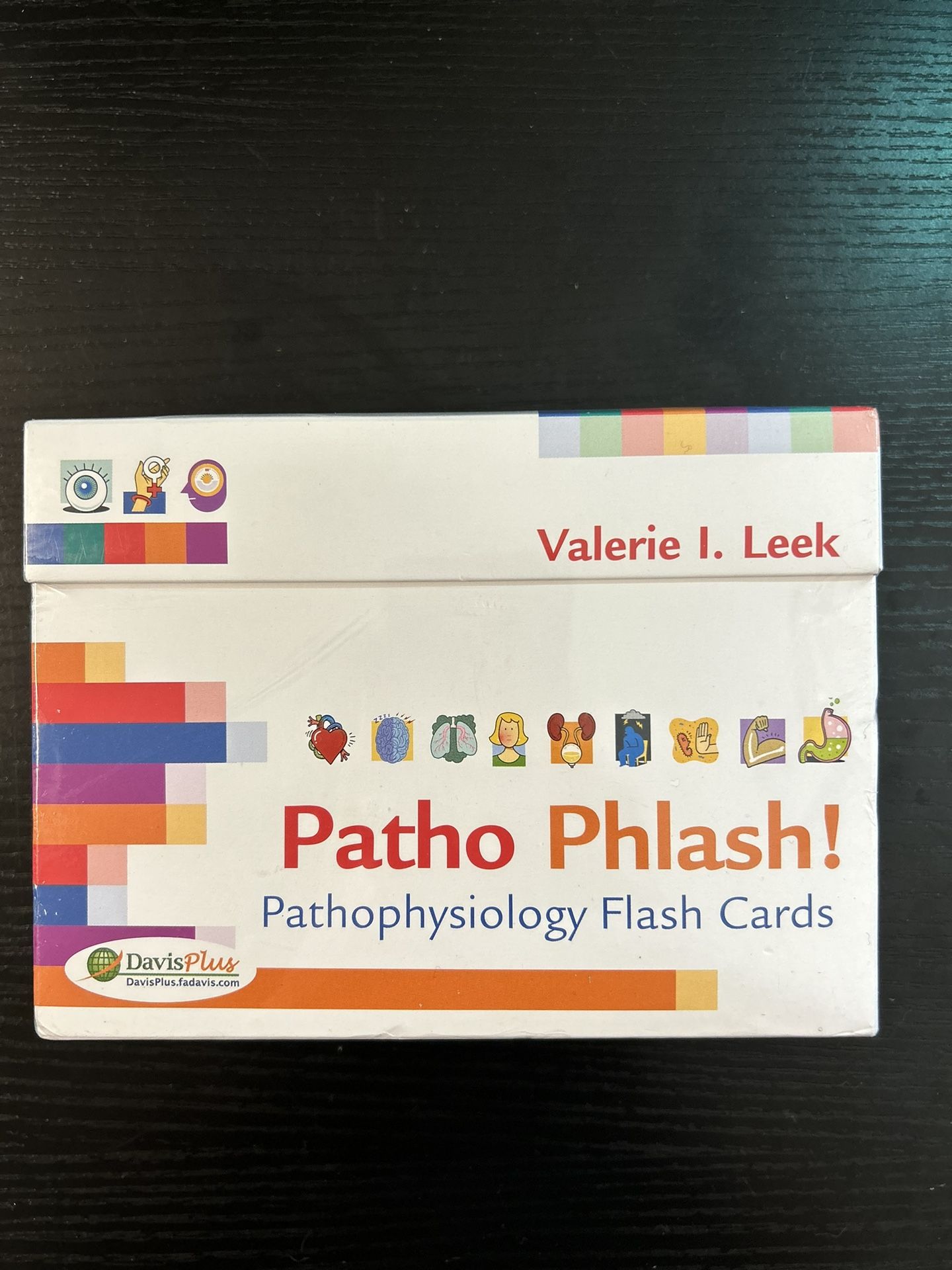 Patho Phlash! : Pathophysiology Flash Cards by Valerie I. Leek. Brand new in box