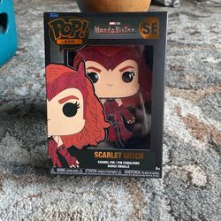 Scarlet witch Funko Pop Pin