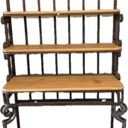 Heavy Metal Shelf- Bakers Rack. 