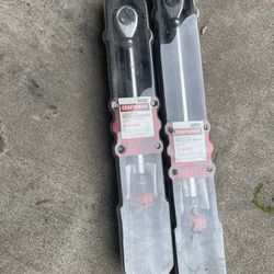Craftsman 1/2 And 3/8 Torque Wrenches