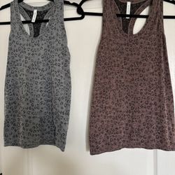 Athleta Animal Print Tops – Size Small (2 Tops)