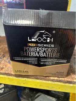 New Auxiliary battery size LMX14L