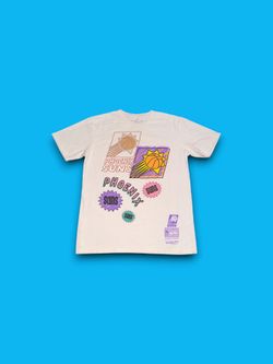 Mitchell & Ness NBA Phoenix Suns Basketball Sidewalk Sketch Retro Tee Medium