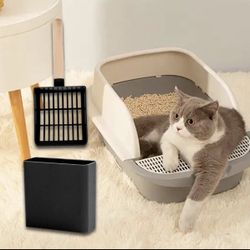 Cat Poop With Storage Box Poop Sifting Scooper ( New No Box )
