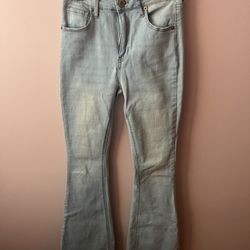 Denim Flared Jeans 