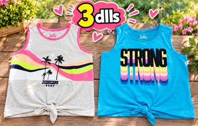 Justice Girls Tank Tops – Set of 2