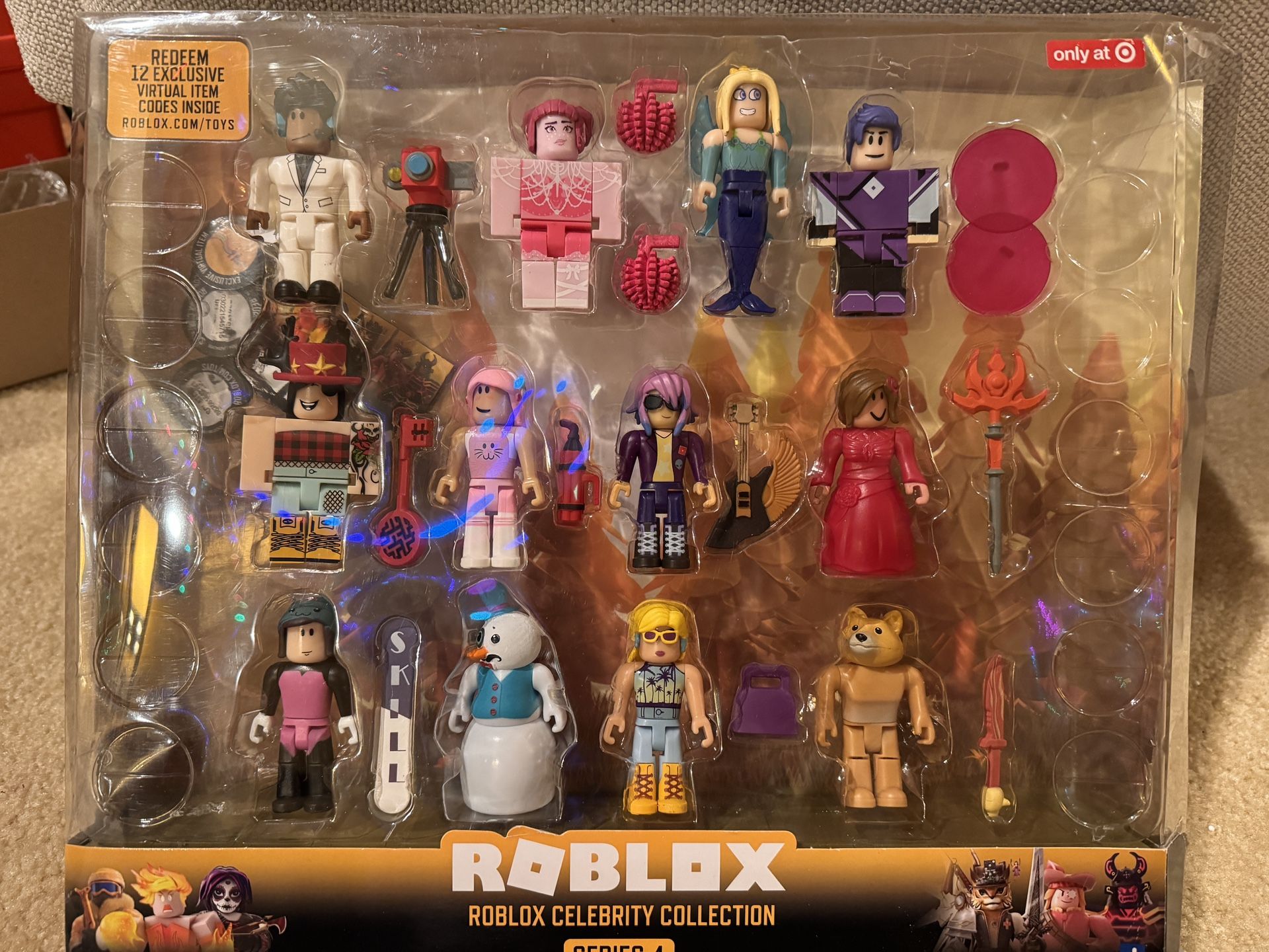 Roblox Celebrity Collection Series 4 Set (Figurines Only)