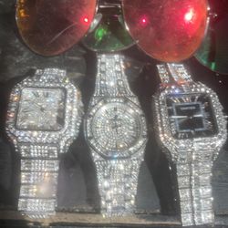 Beater Box 3 Watches 2 Cartier 1 AP 