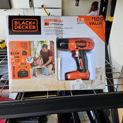 Black And Decker 8v Lithium Tool Set