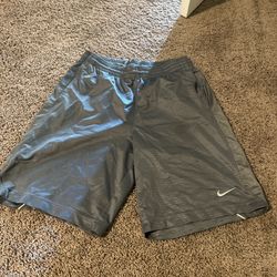 Grey Vintage Nike Shorts Size Large 