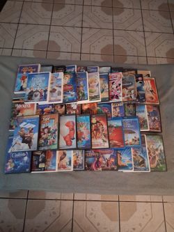 Lot Of 47 Disney DVDs