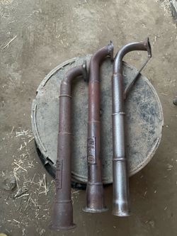 Mini bike exhaust pipe