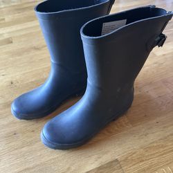 Women’s Black Rain Boots Size 9