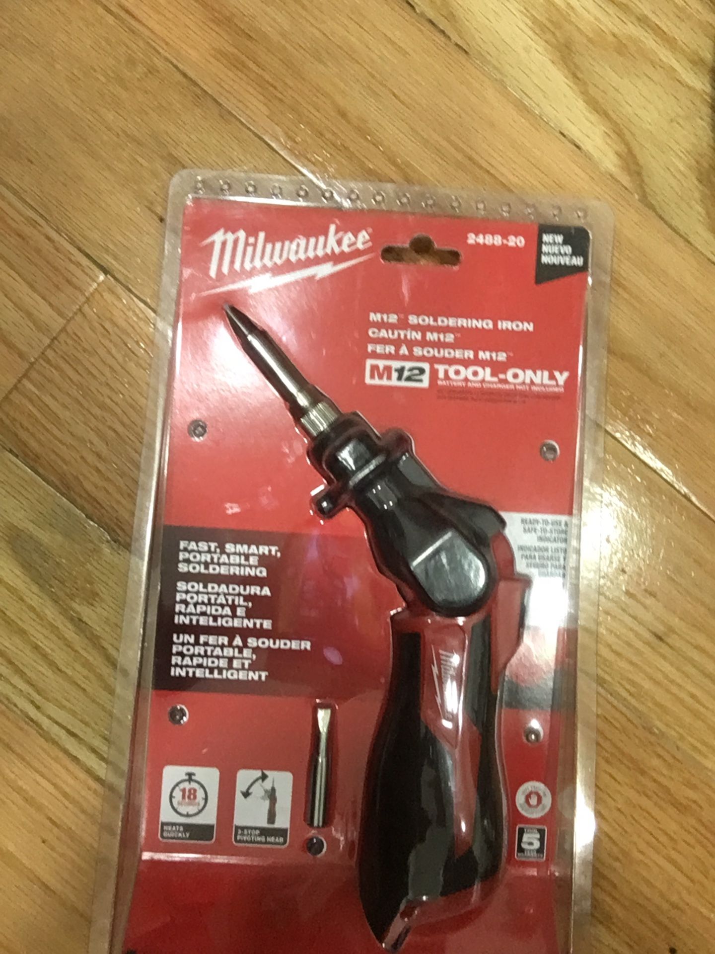 Milwaukee M12 Soldering Iron Read Below