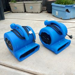 $100 For Both Low Profile Fan Floor Fan Floor Carpet Dry Fan