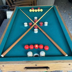Bumper Pool Table