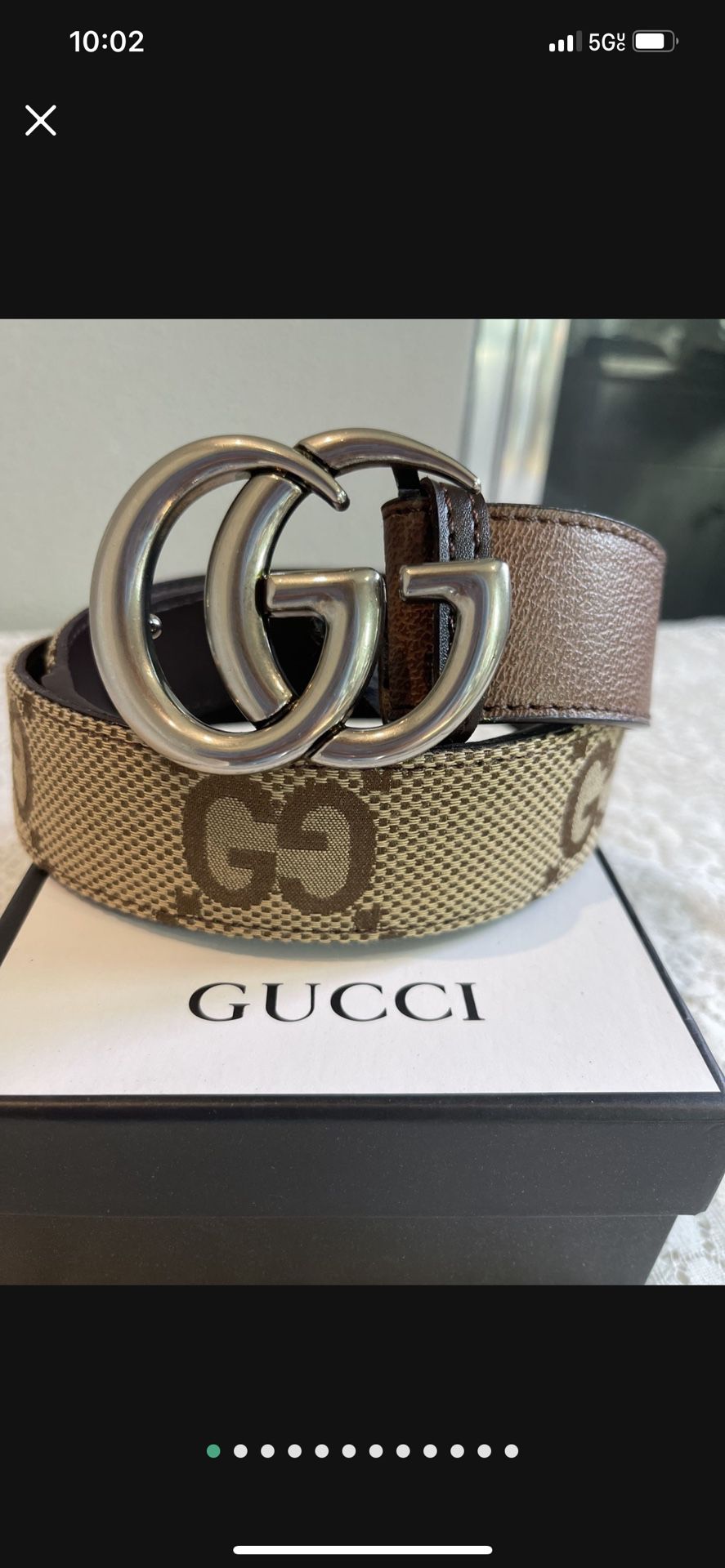 Gucci Belt 100% Authentic 