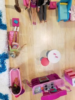 Barbie dolls, furniture & accessories
