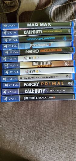 Ps4 and games