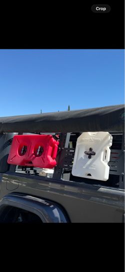 Fuel and Water Rotopax and Mounting Hardware