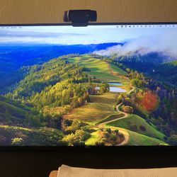 4k 27” USBC Passthrough Dell Monitor Thin Bessels w arm mount