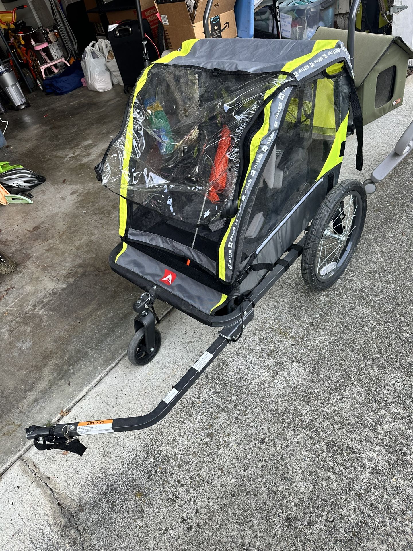 Allen Sports Deluxe Bike Trailer & Stroller