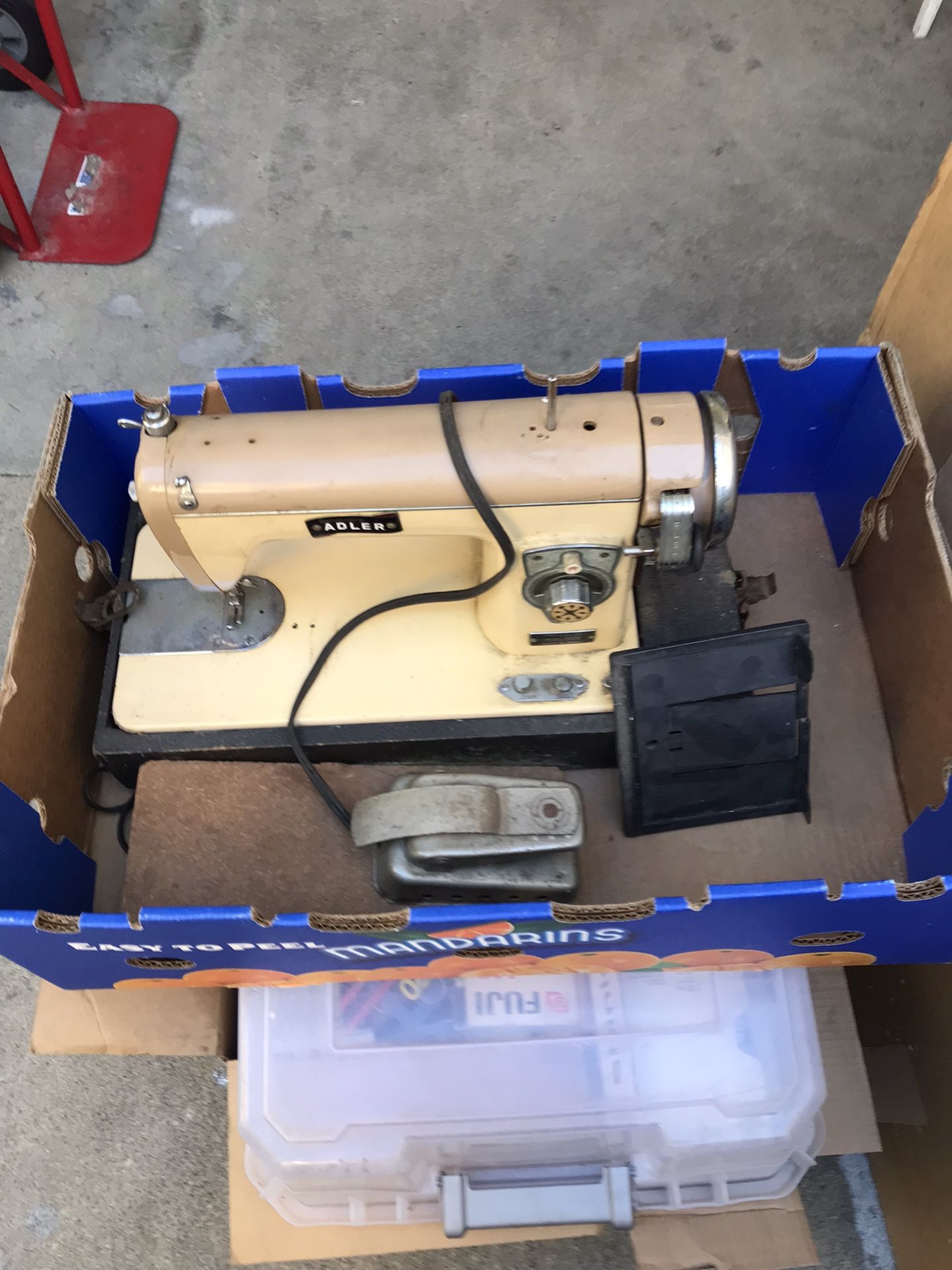 Adler Portable Sewing Machine